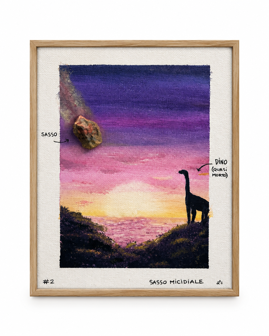 Quadro 2 Dinosauri – 1 a 1 Milione